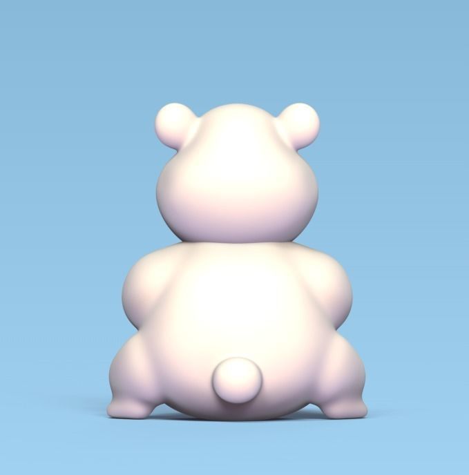 Polar Bear 3D print model_3