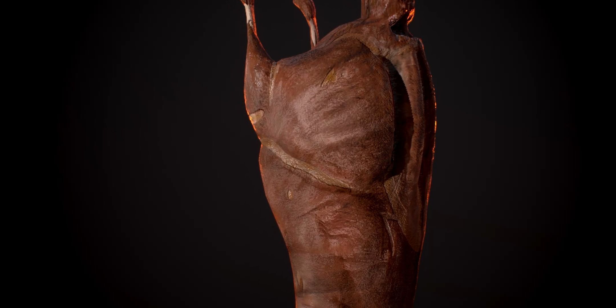Roast Lamb Low-poly 3D model_6
