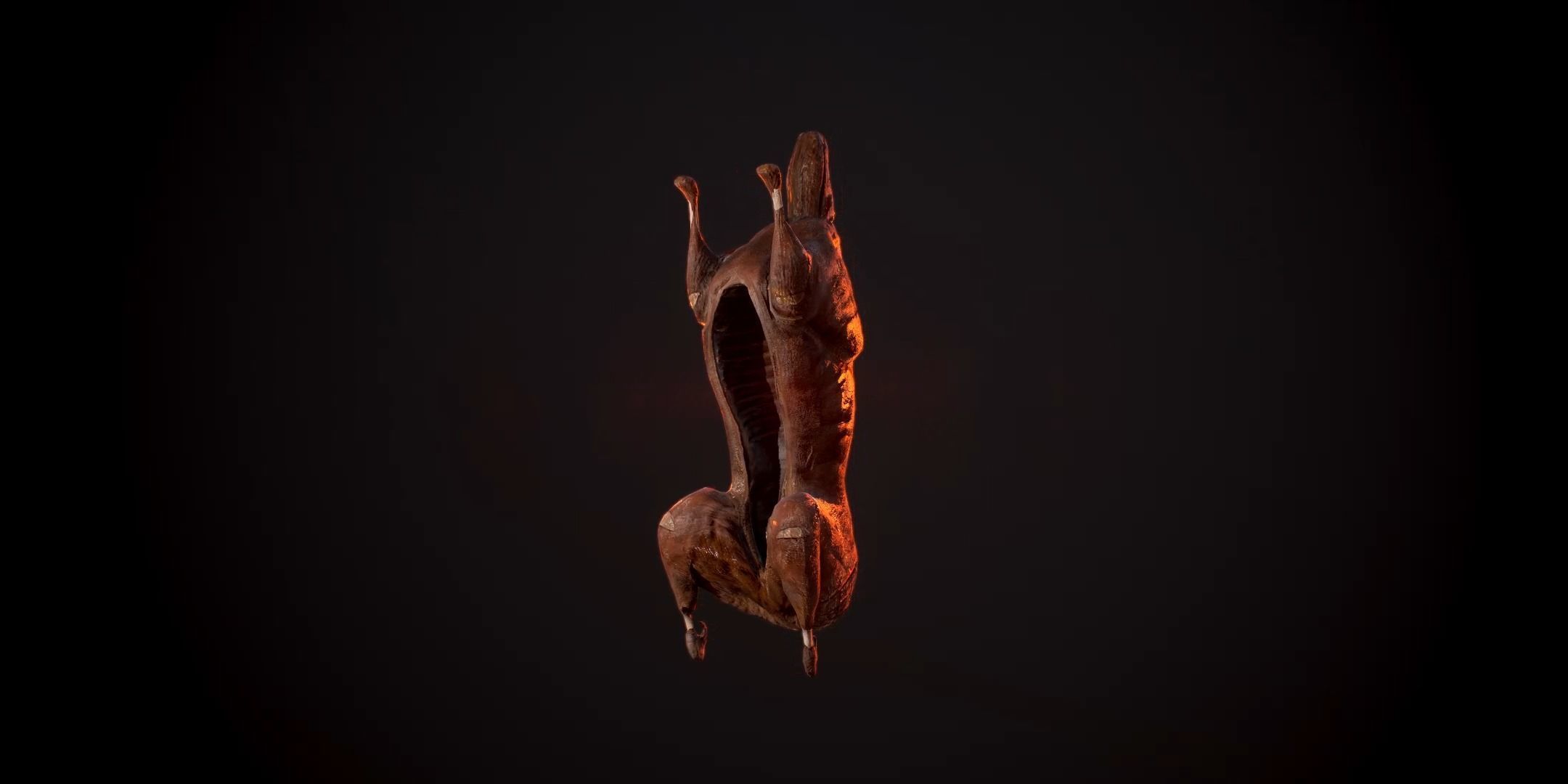 Roast Lamb Low-poly 3D model_4