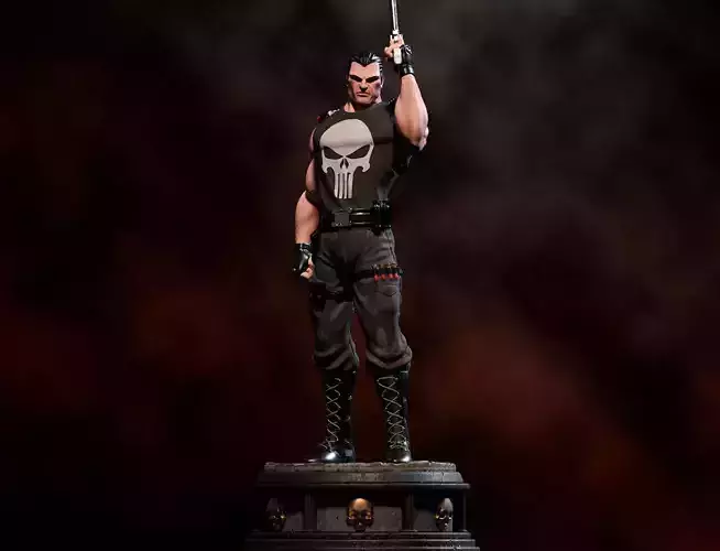Fanart THE PUNISHER - Statue