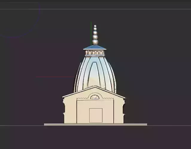 Kedarnath temple 3D print model