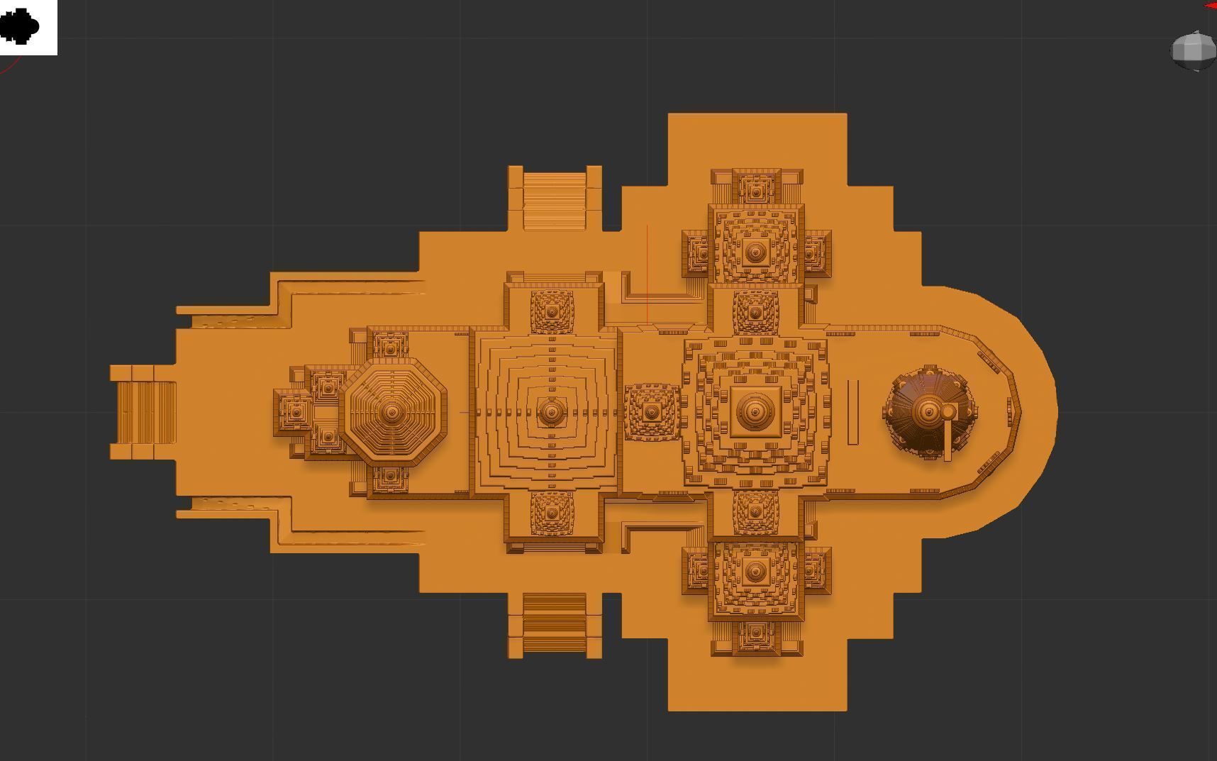 Ram Mandir  3D print model_4