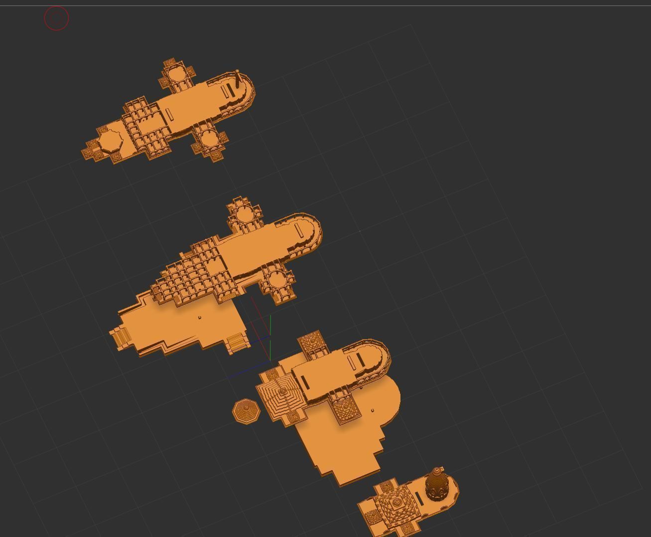 Ram Mandir  3D print model_1