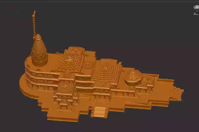 Ram Mandir  3D print model