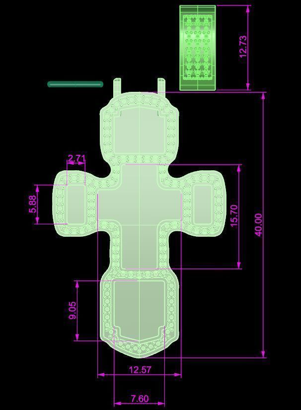 cross with jesus and mary 3D print model_6