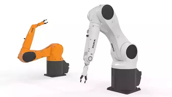 Robotic Arm Kuka Agilus 3D model