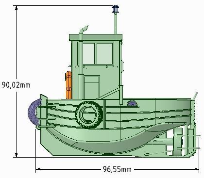 Mini Tug 3D print model_7