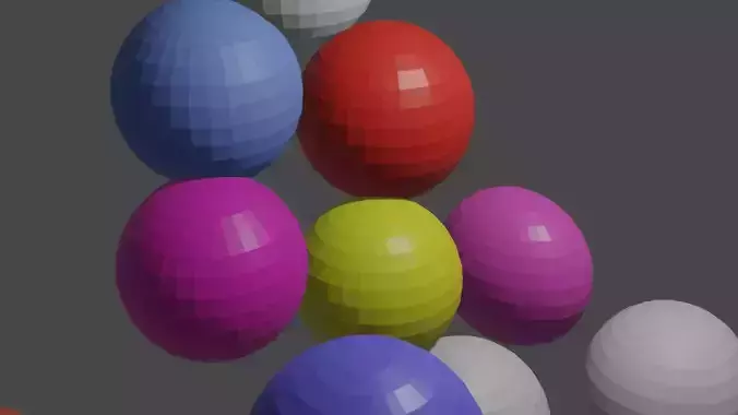 Animation of various spheres