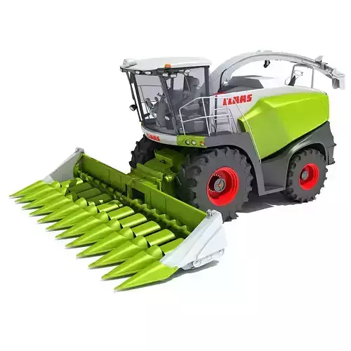 Claas Corn Combine 3D model