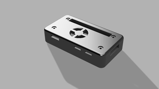 Raspberry Pi Zero case 3D print model