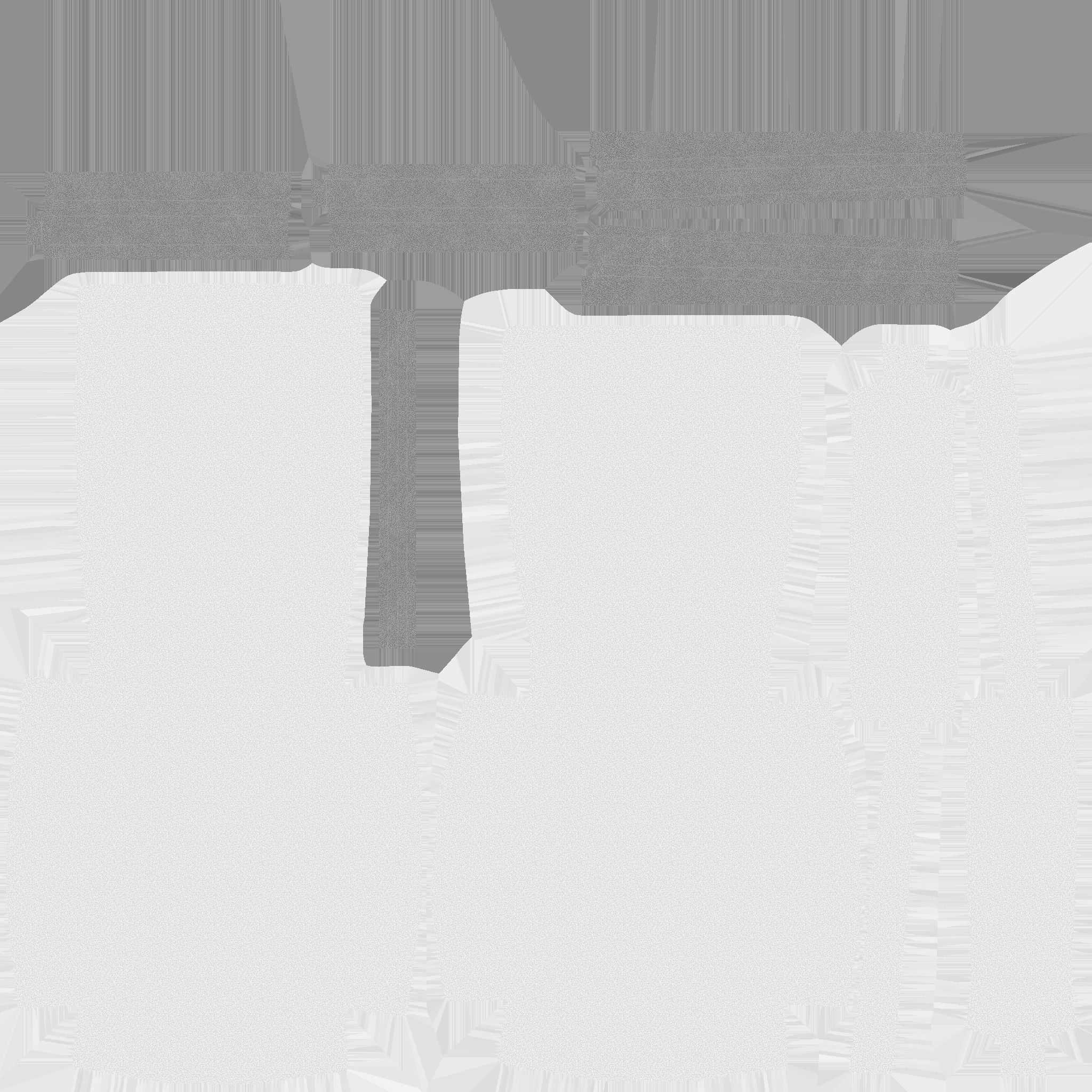 Red Plaid Armchair - Furniture Interior Design Low-poly 3D model_14