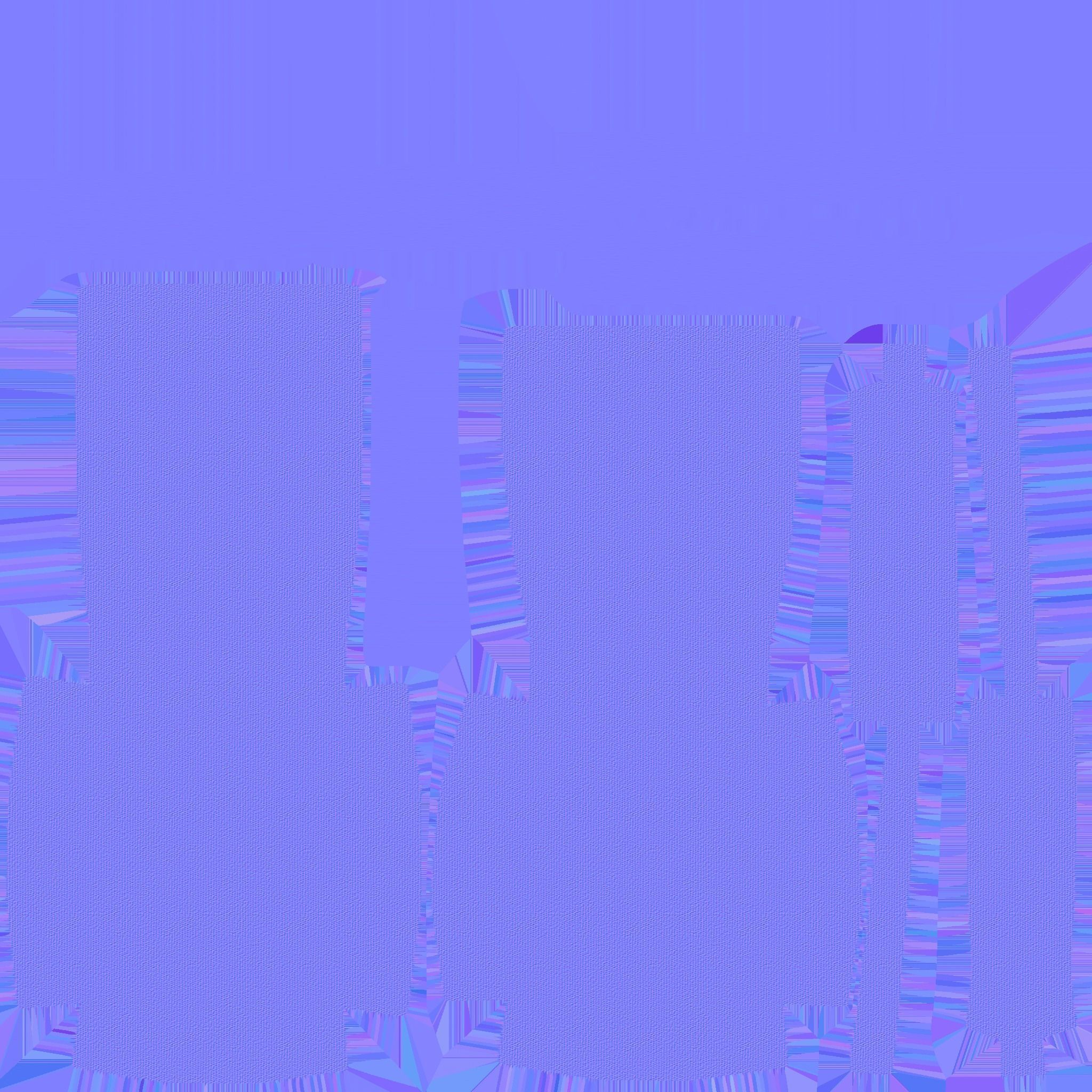 Wood Gray Armchair - Furniture Interior Design Low-poly 3D model_13