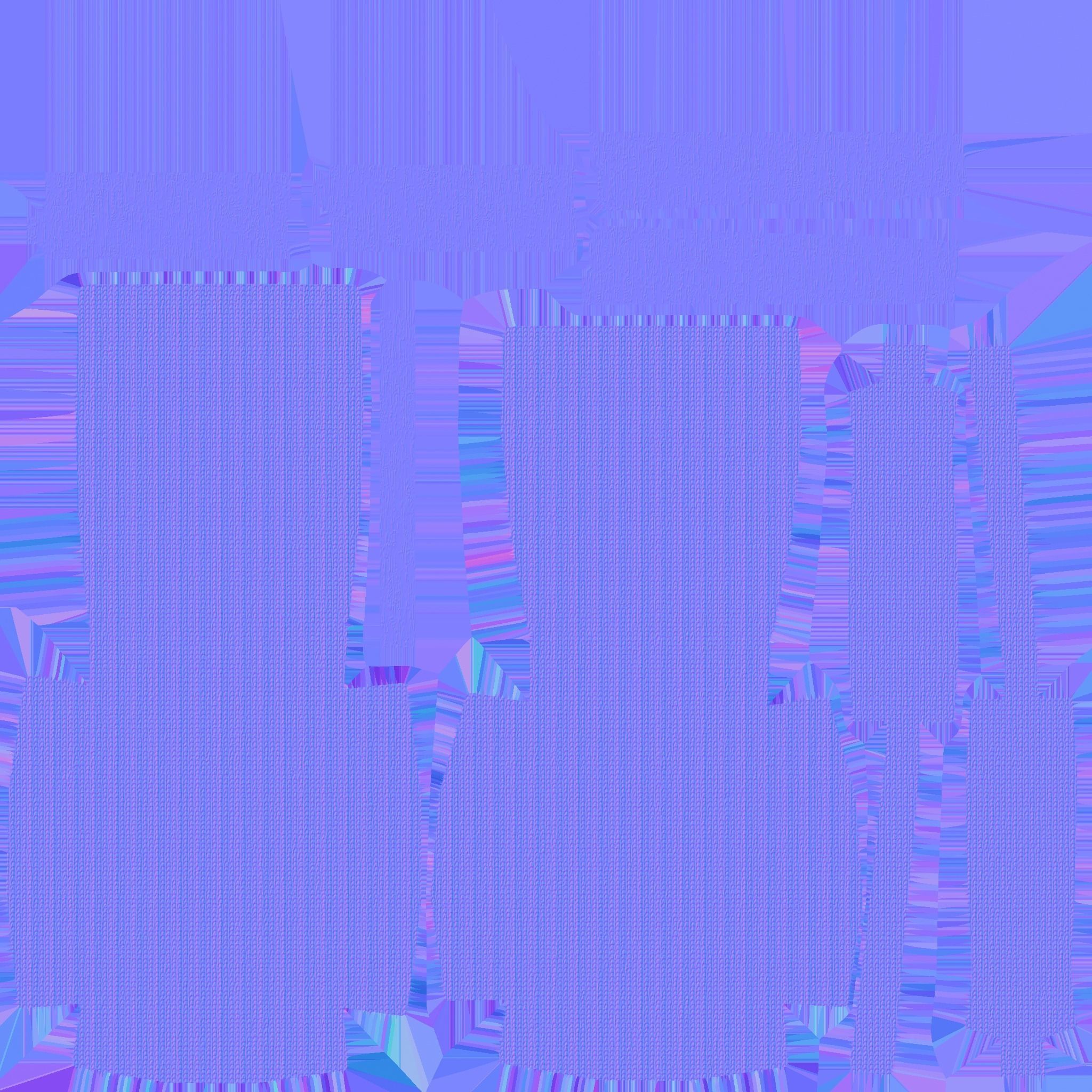 Red Fabric Armchair - Furniture Interior Design Low-poly 3D model_13