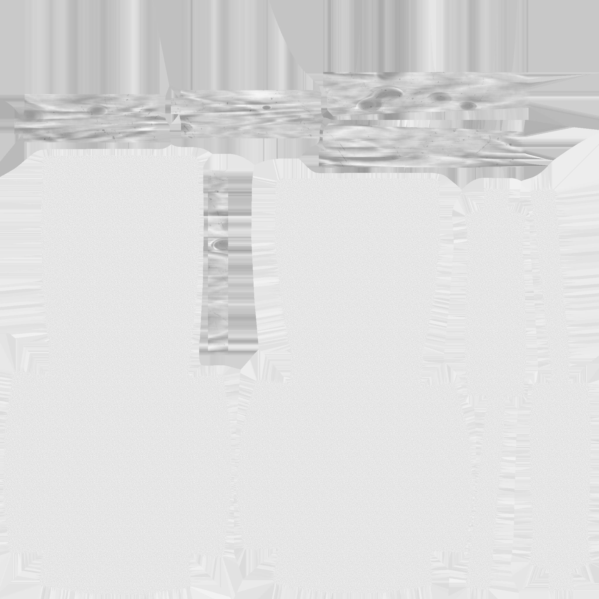 Black White Stripes Armchair - Furniture Interior Design Low-poly 3D model_14