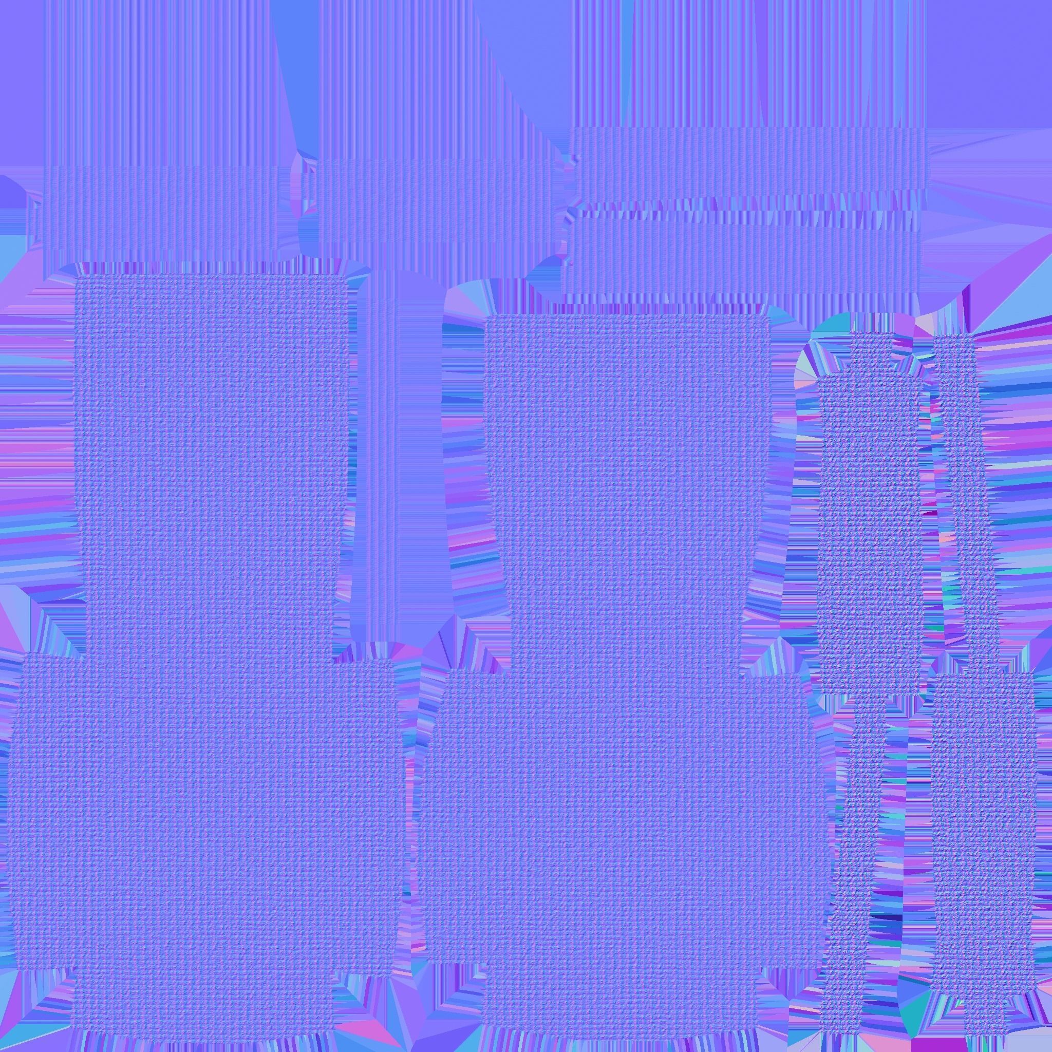 Pink Armchair - Furniture Interior Design Low-poly 3D model_12