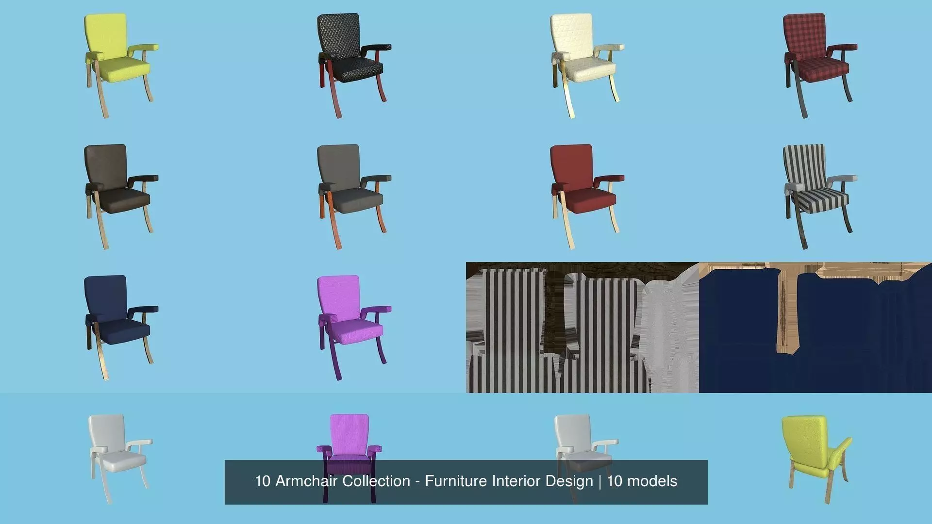 10 Armchair Collection - Furniture Interior Design _1