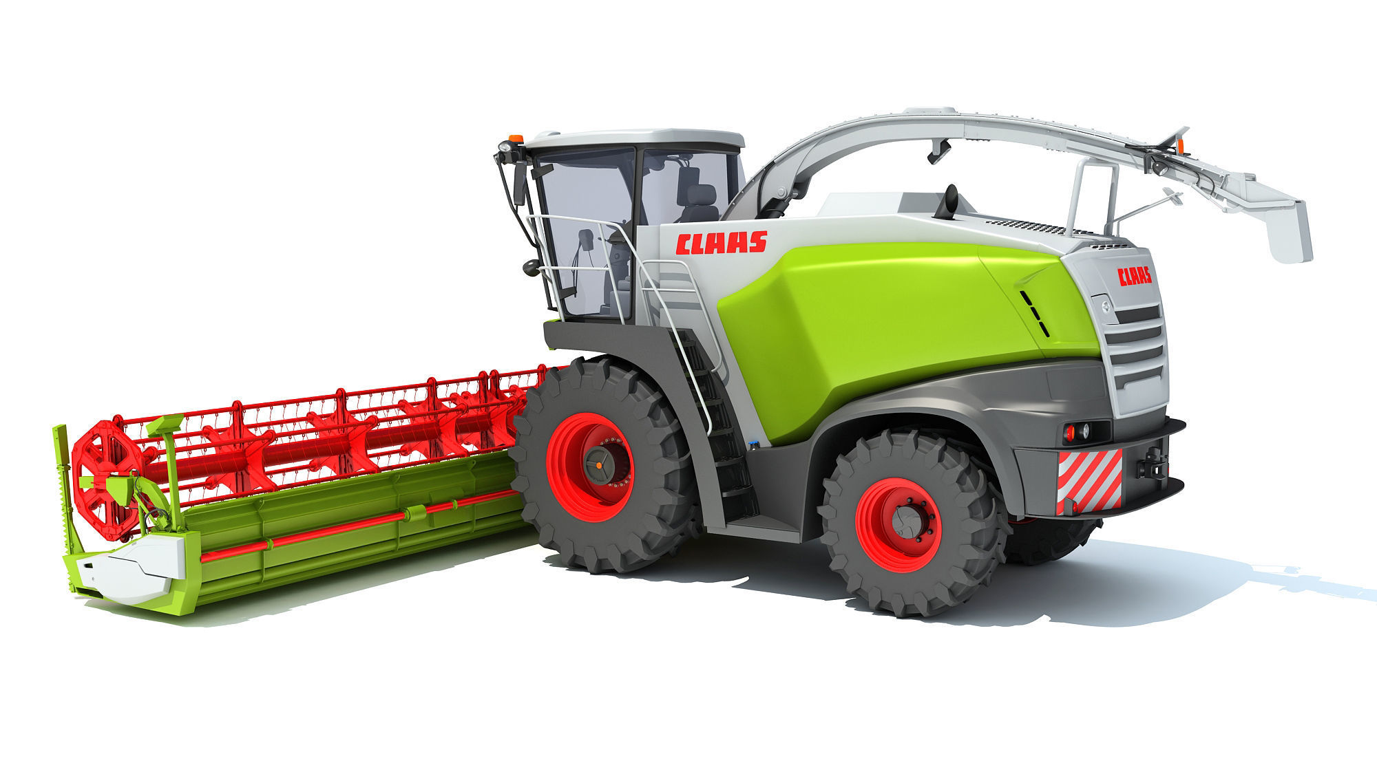 Harvester Claas Jaguar 3D model_2