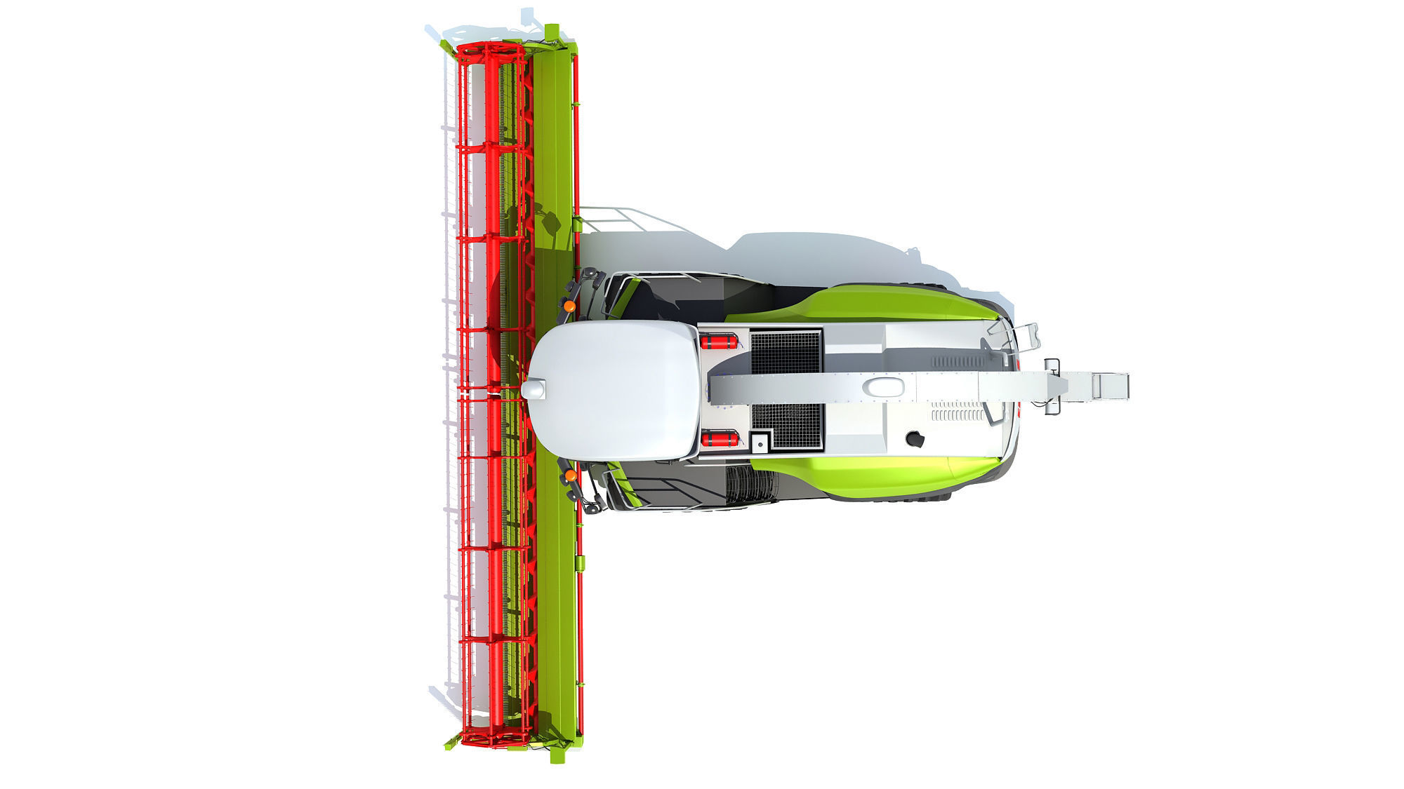 Harvester Claas Jaguar 3D model_12