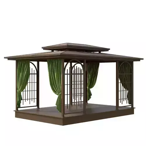 RG Alcove Low-poly 3D model