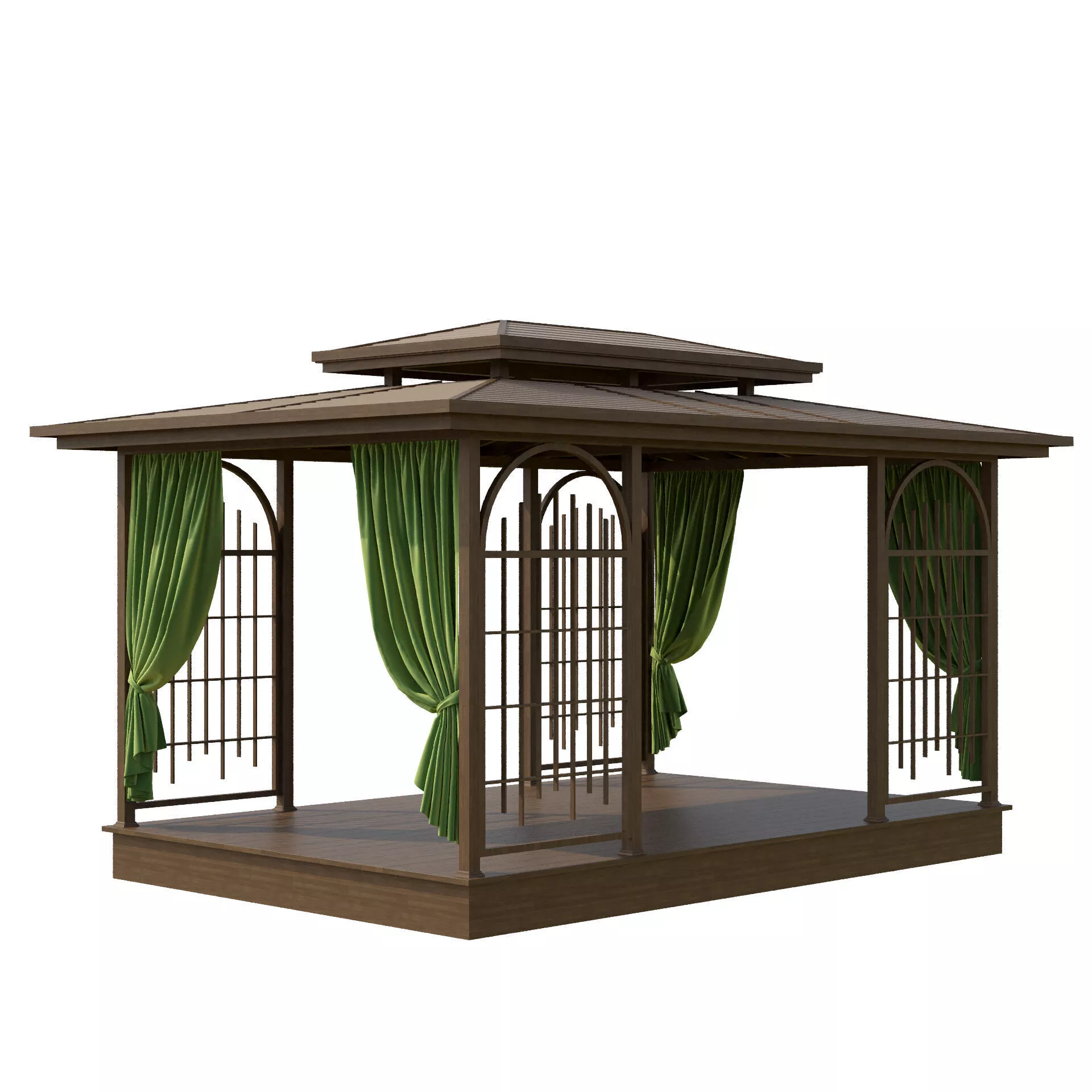 RG Alcove Low-poly 3D model