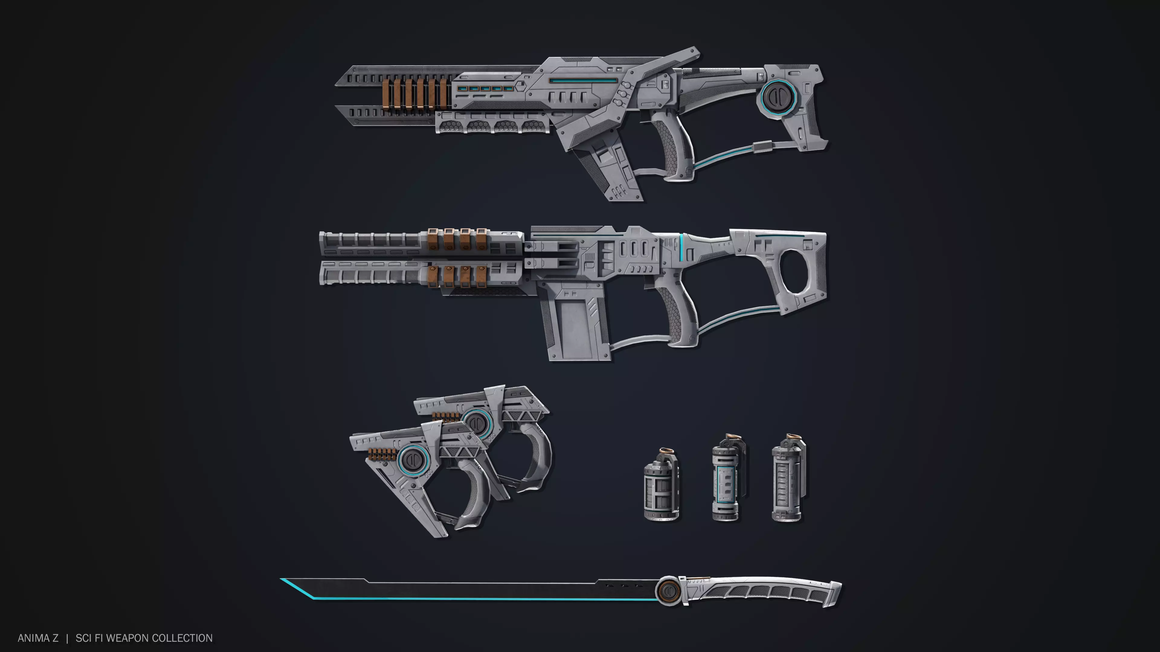 Sci fi weapon collection _0