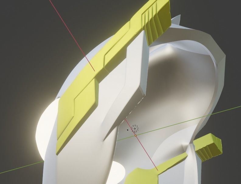 Ultraman Trigger Sky type 3D printable cosplay helmet 3D print model_23