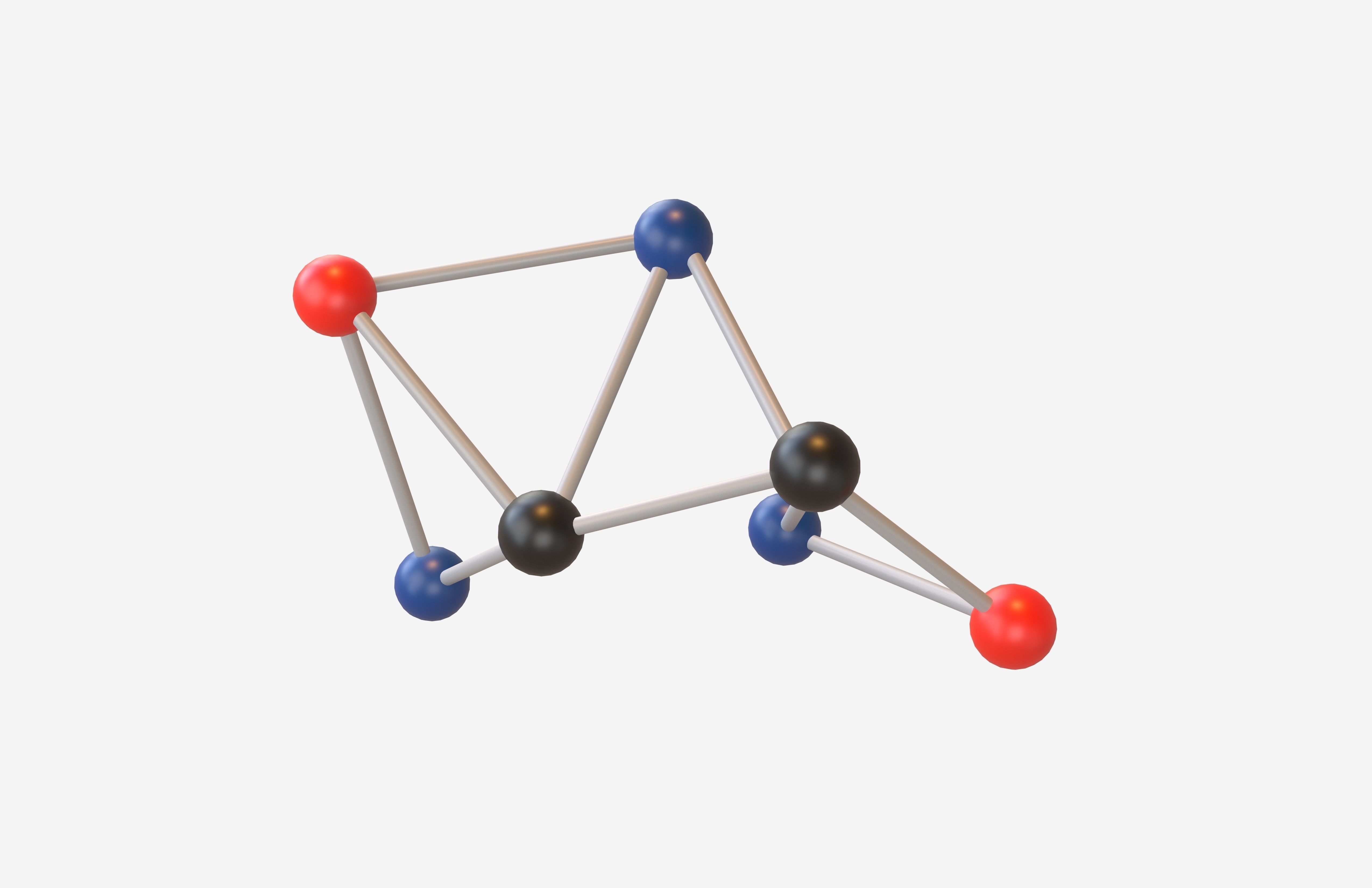 Molecular v1 004 Low-poly 3D model_2