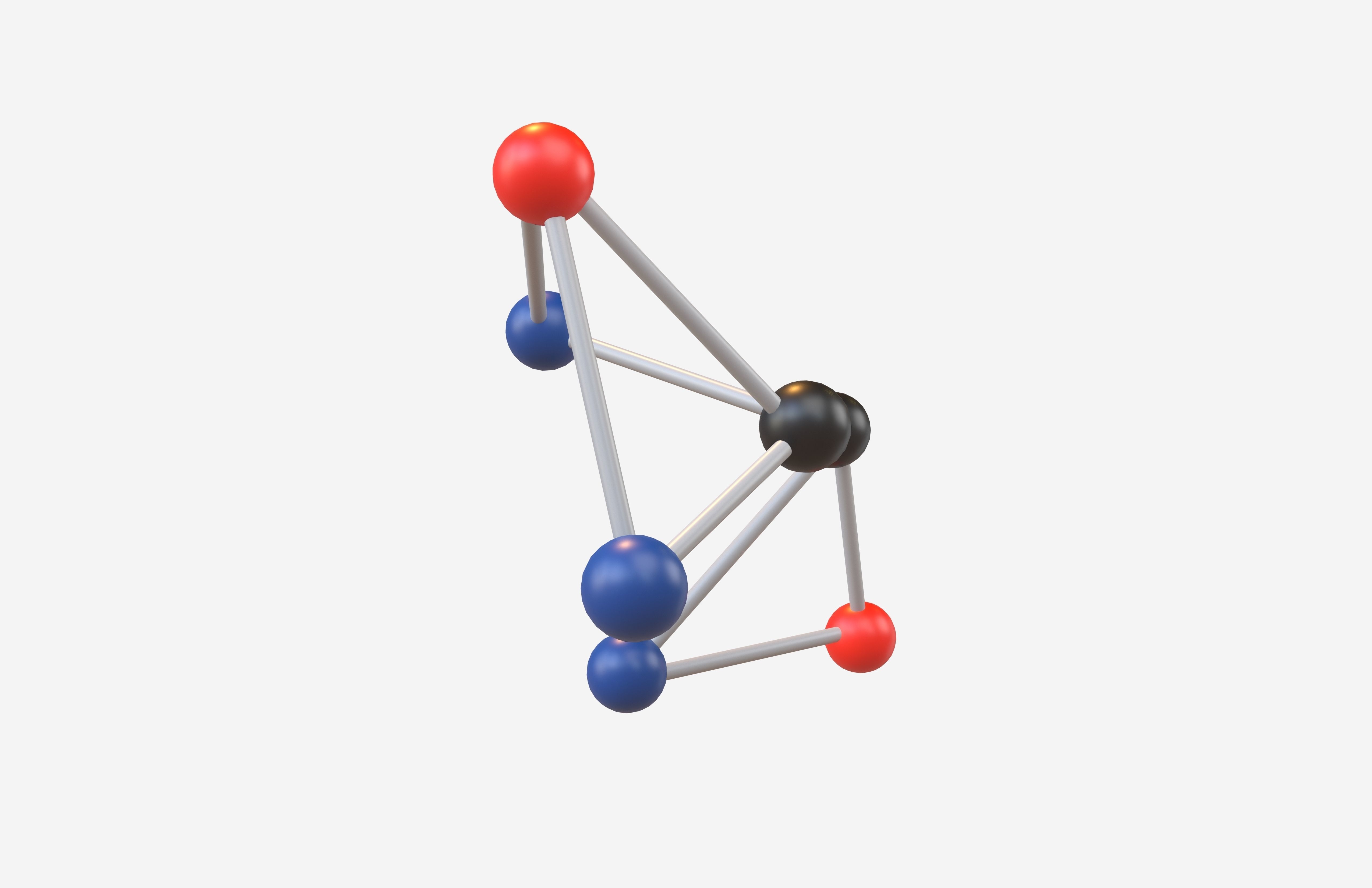 Molecular v1 004 Low-poly 3D model_3