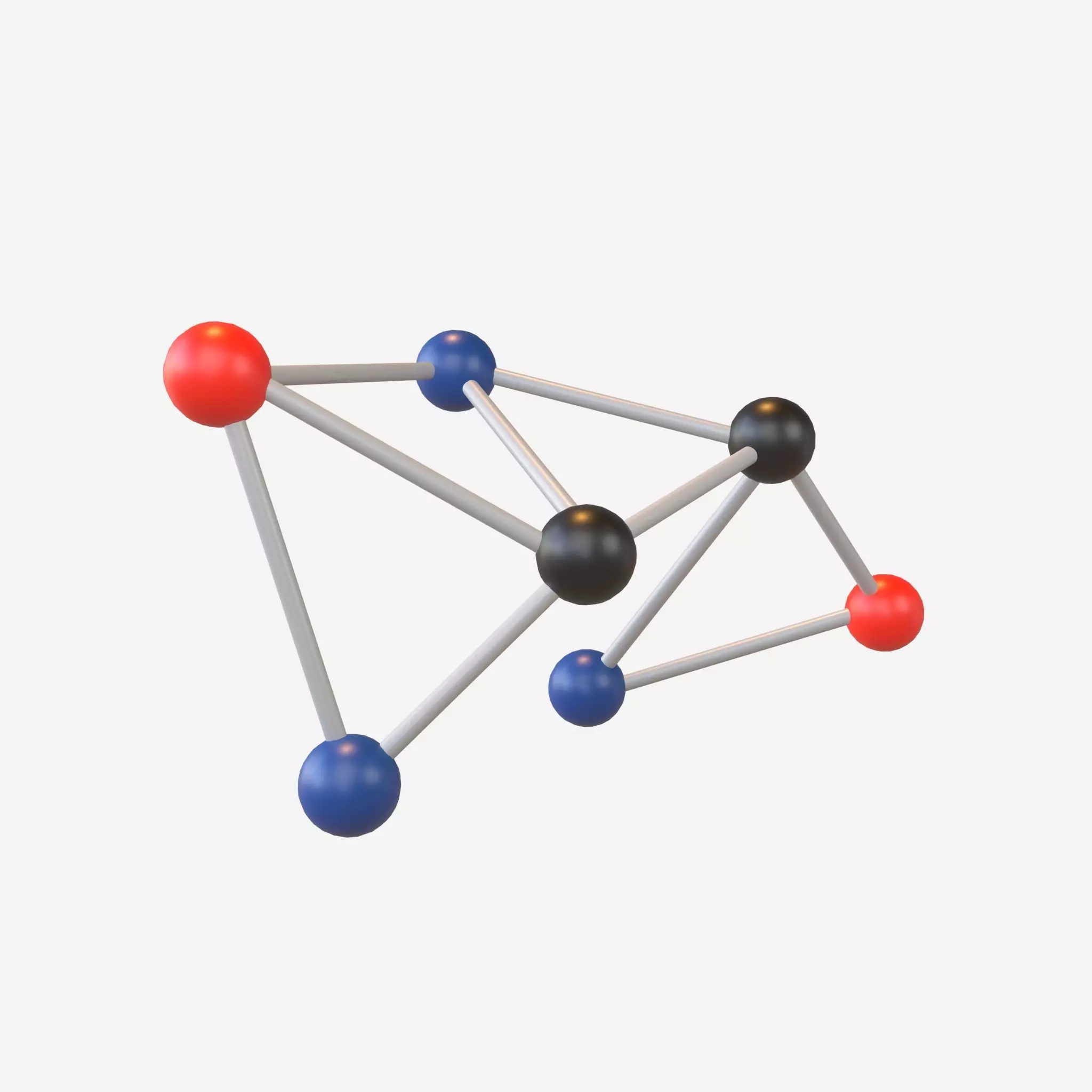 Molecular v1 004 Low-poly 3D model_0