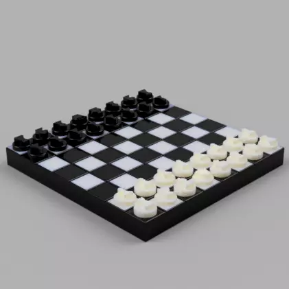 Minimalist Chess 3D print model