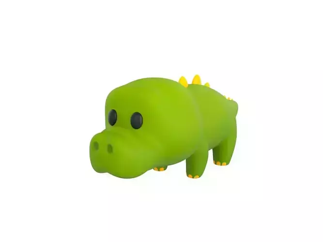 Character116 Crocodile 3D model