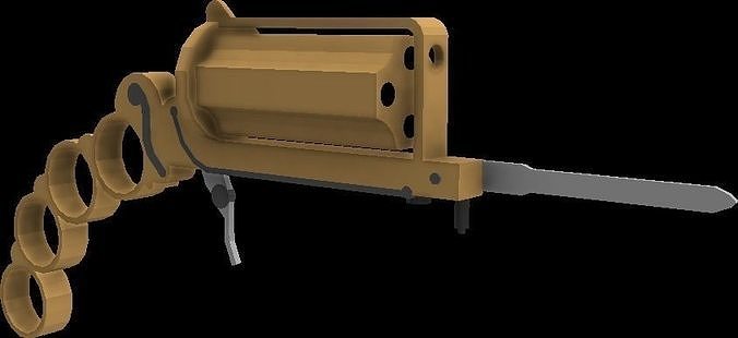 Apache Revolver 3D model