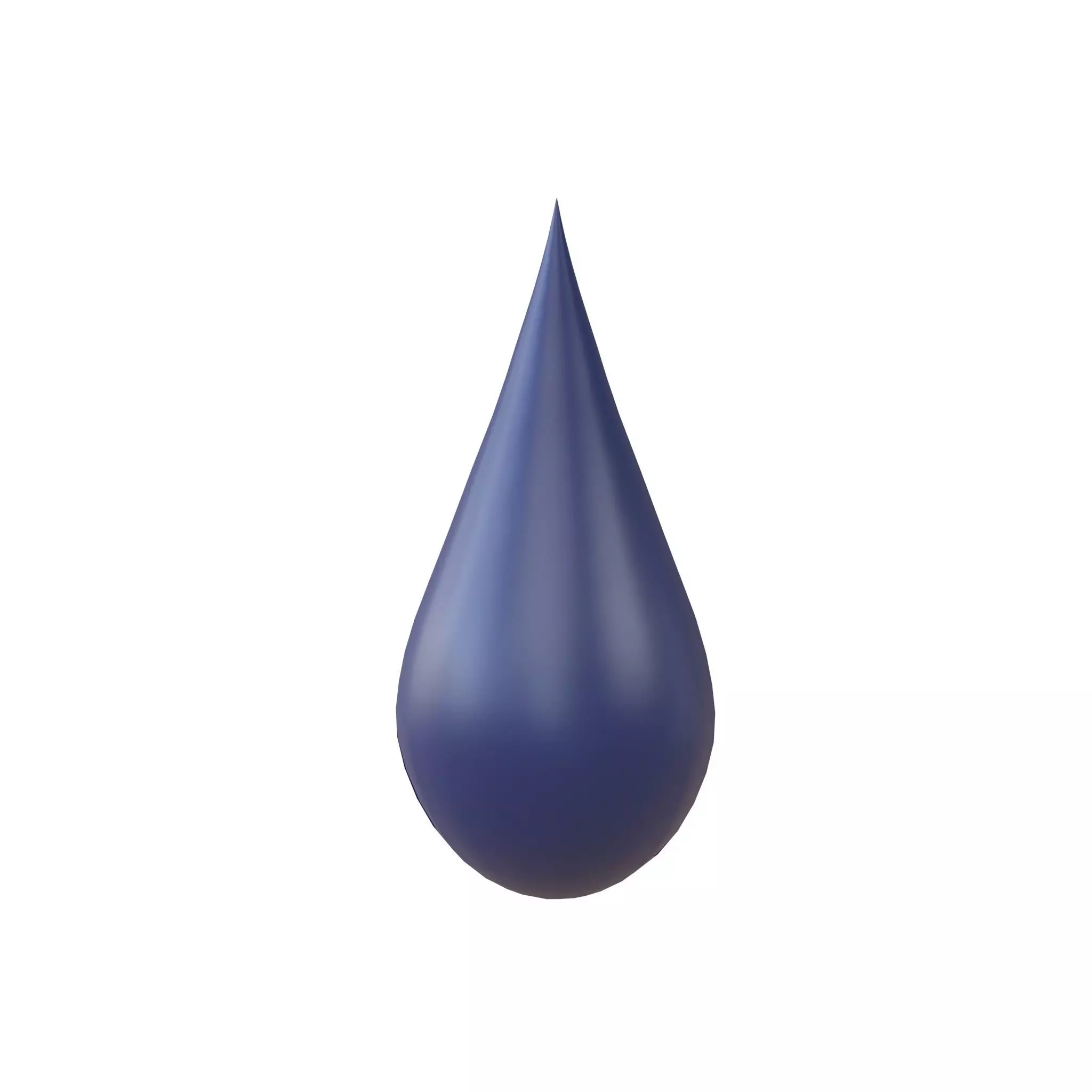 Water Drops v3 002 Low-poly 3D model_0