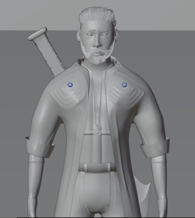 killer bee Free low-poly 3D model_4