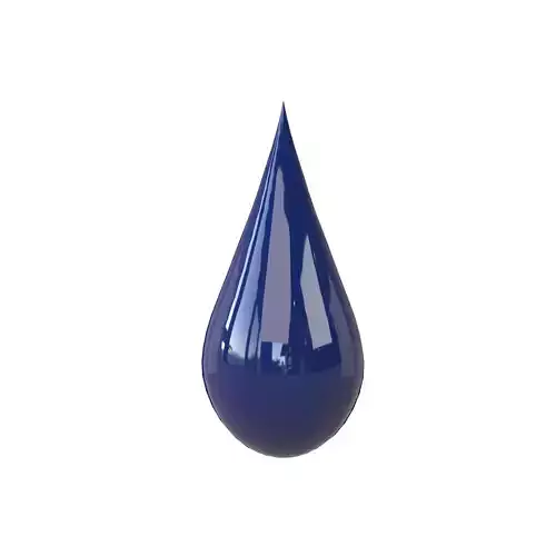 Water Drops v3 005 Low-poly 3D model