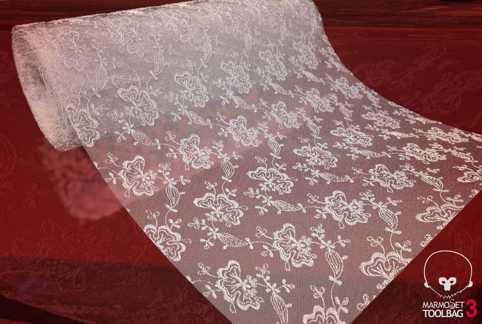 Fabric Vol 06 - Lace PBR Texture_2