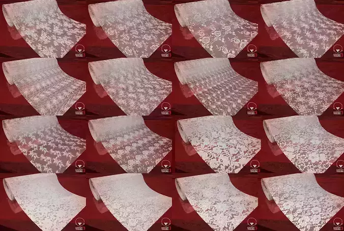 Fabric Vol 06 - Lace PBR
