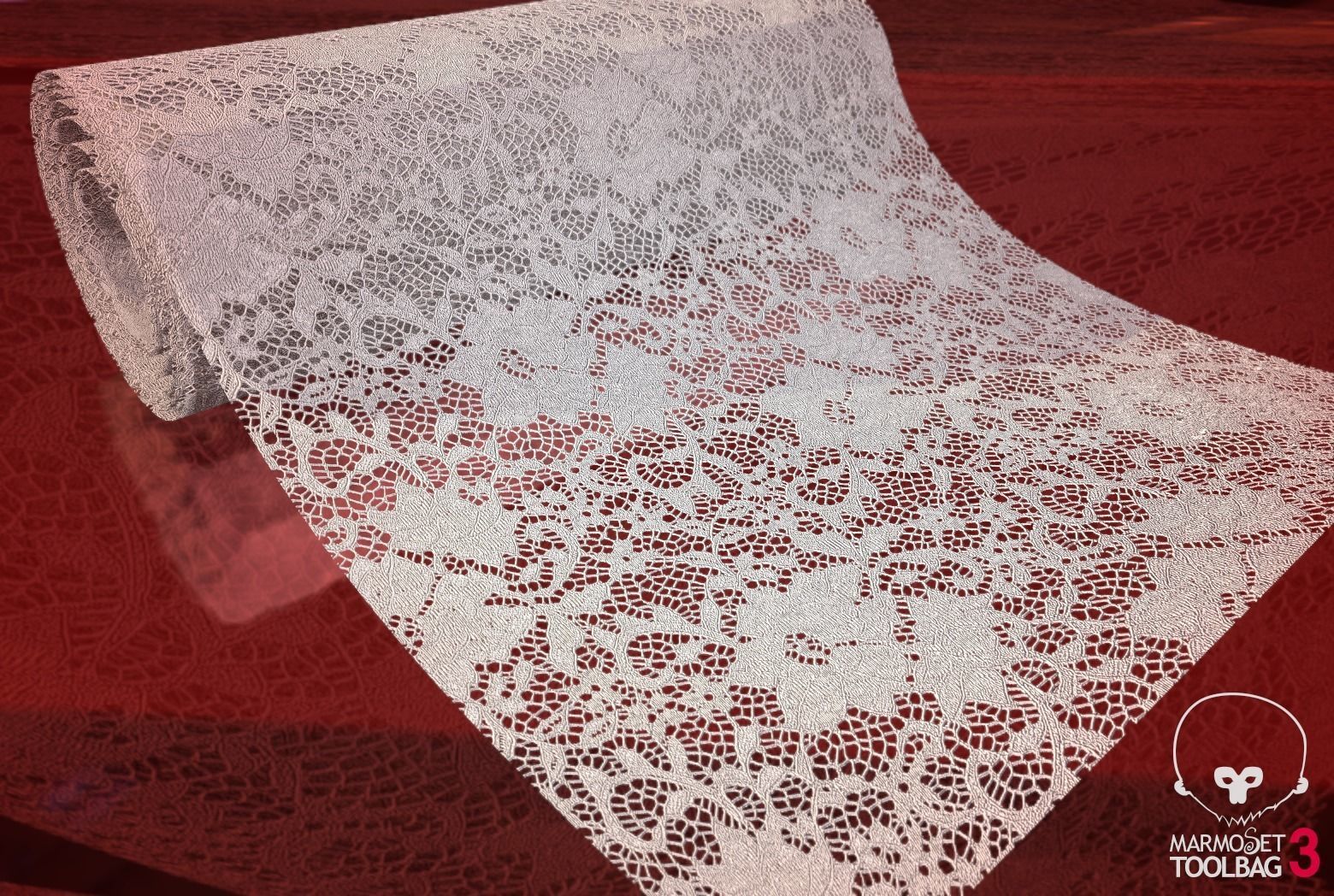 Fabric Vol 06 - Lace PBR Texture_12