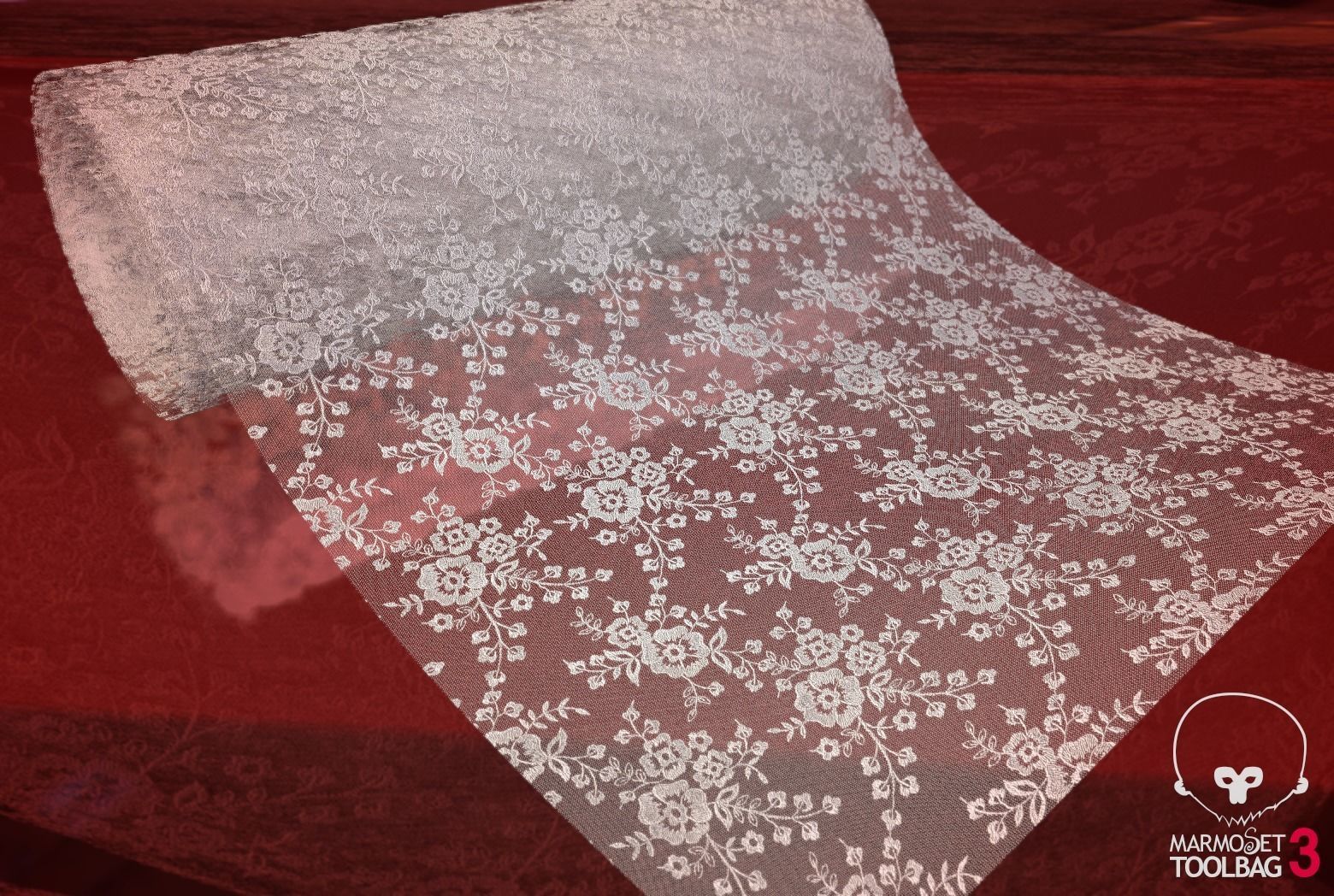 Fabric Vol 06 - Lace PBR Texture_8