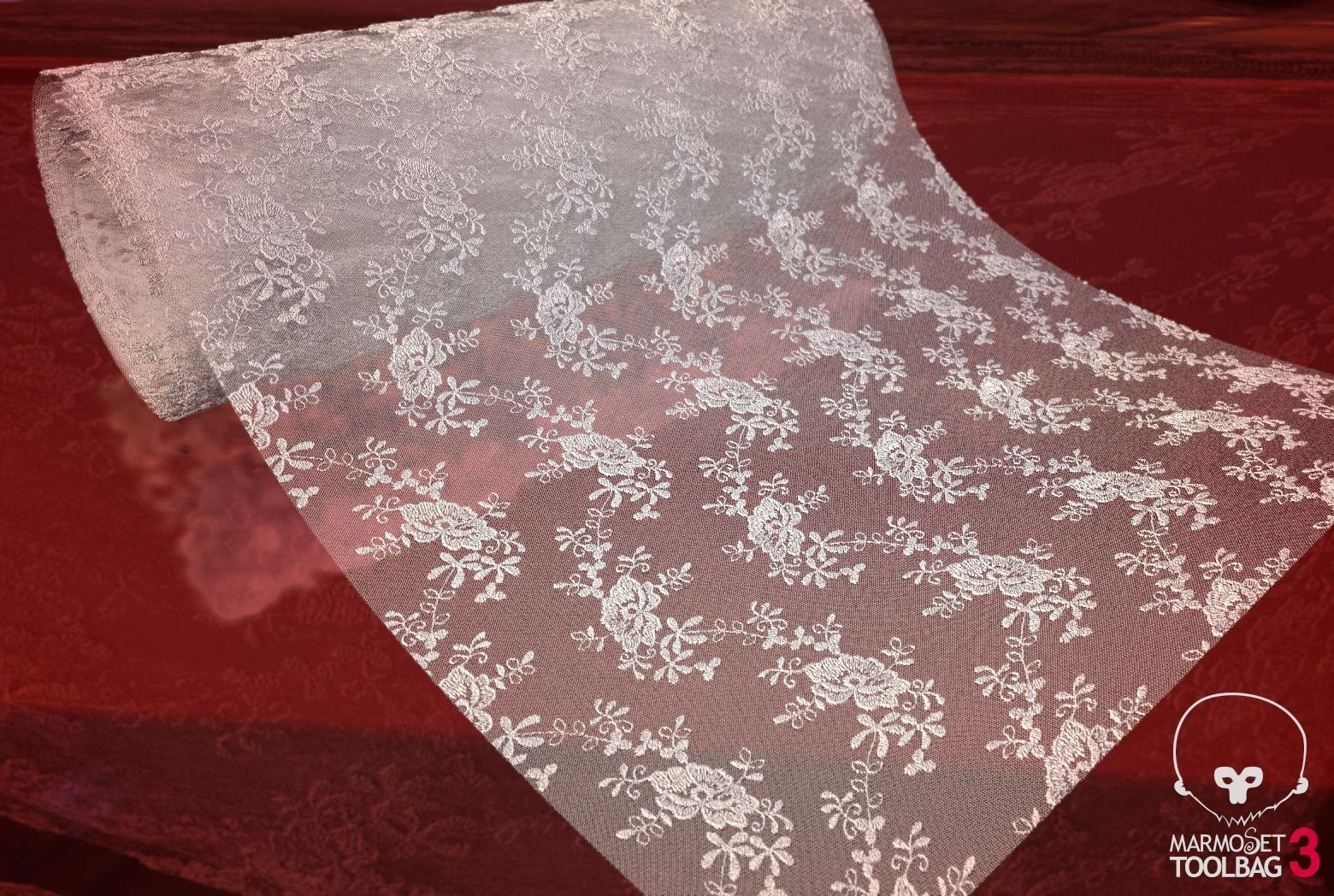 Fabric Vol 06 - Lace PBR Texture_4