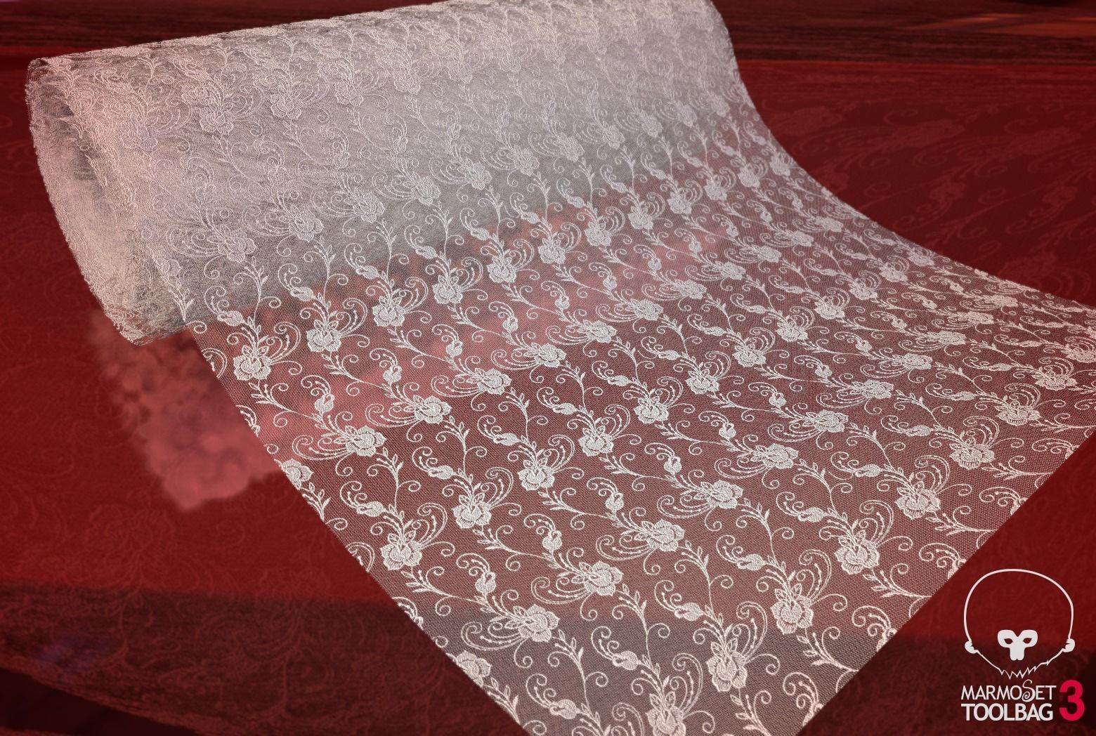 Fabric Vol 06 - Lace PBR Texture_7