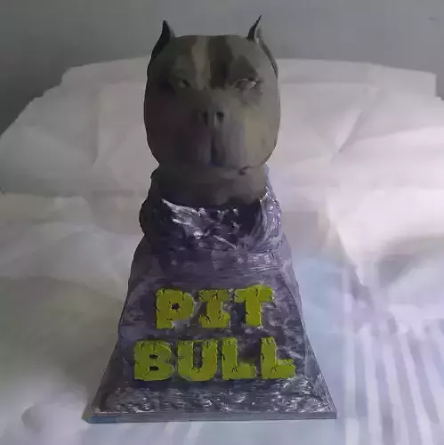 Pitbull bust