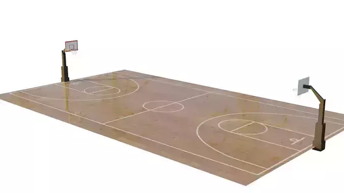 Simple Basketball Court