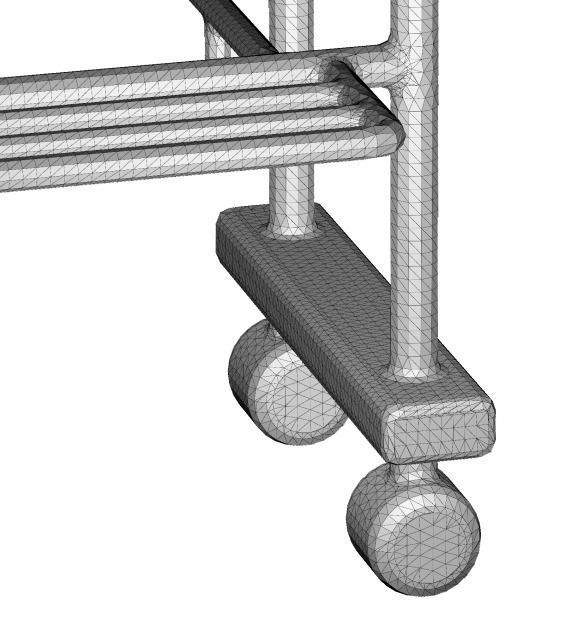 Stylish Dryer Cloth Stand 3D print model_5