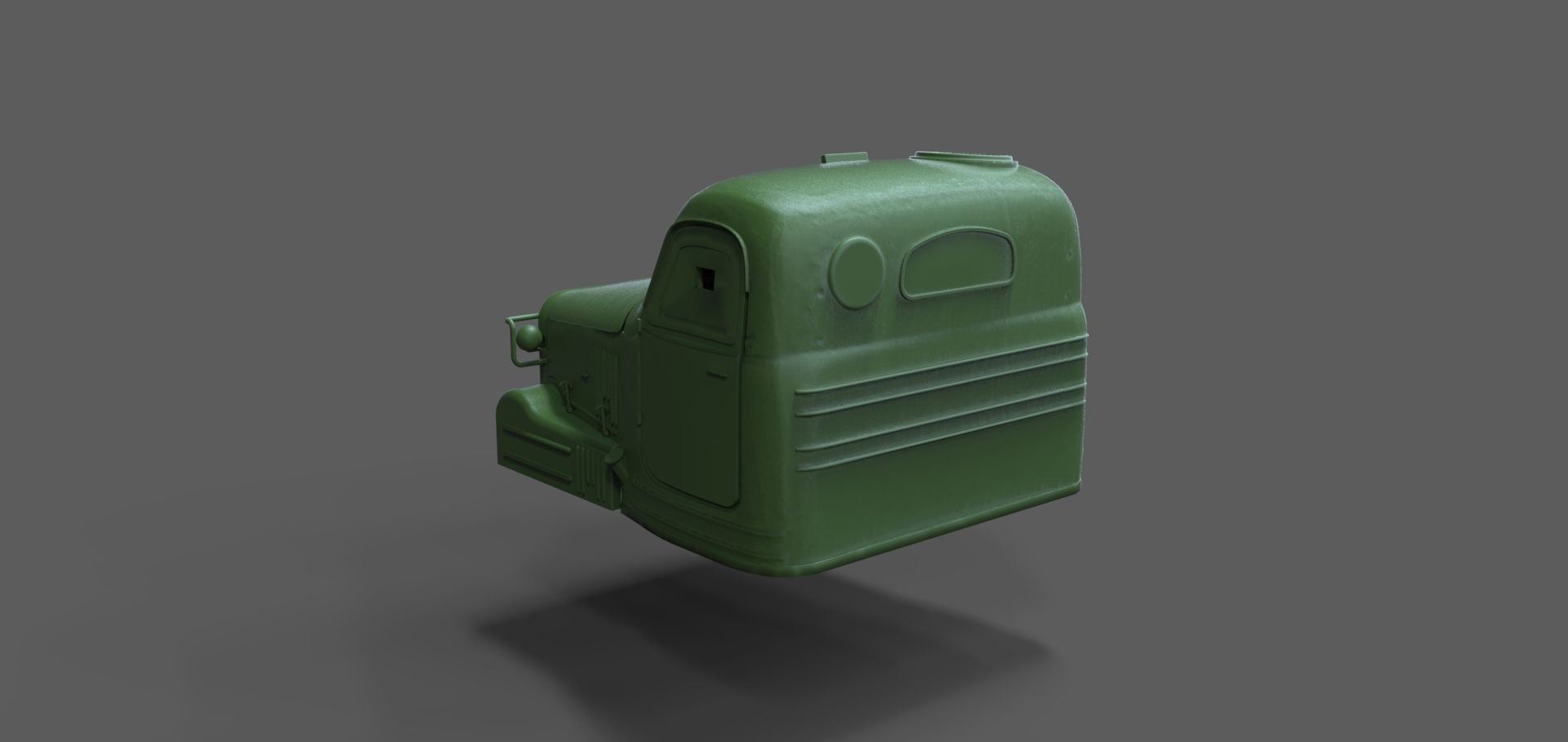 AT-T Body Military Vehicle 3D Scan 3D print model_2