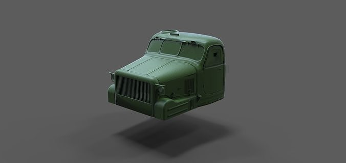 AT-T Body Military Vehicle 3D Scan 3D print model