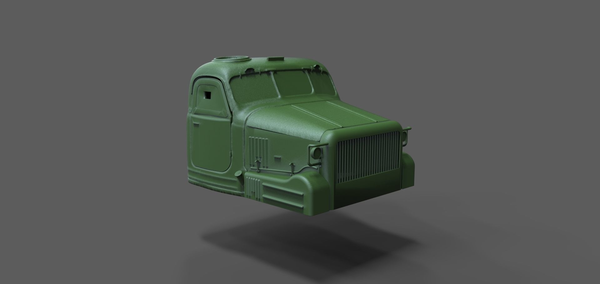AT-T Body Military Vehicle 3D Scan 3D print model_1