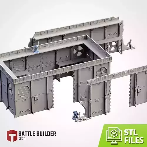 MODULAR DEFENSES 3D print model