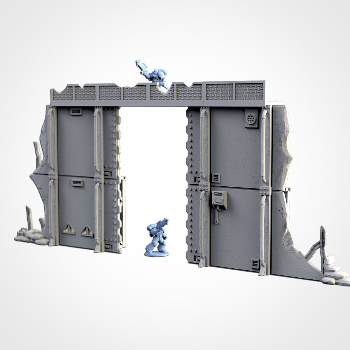 MODULAR DEFENSES 3D print model_4