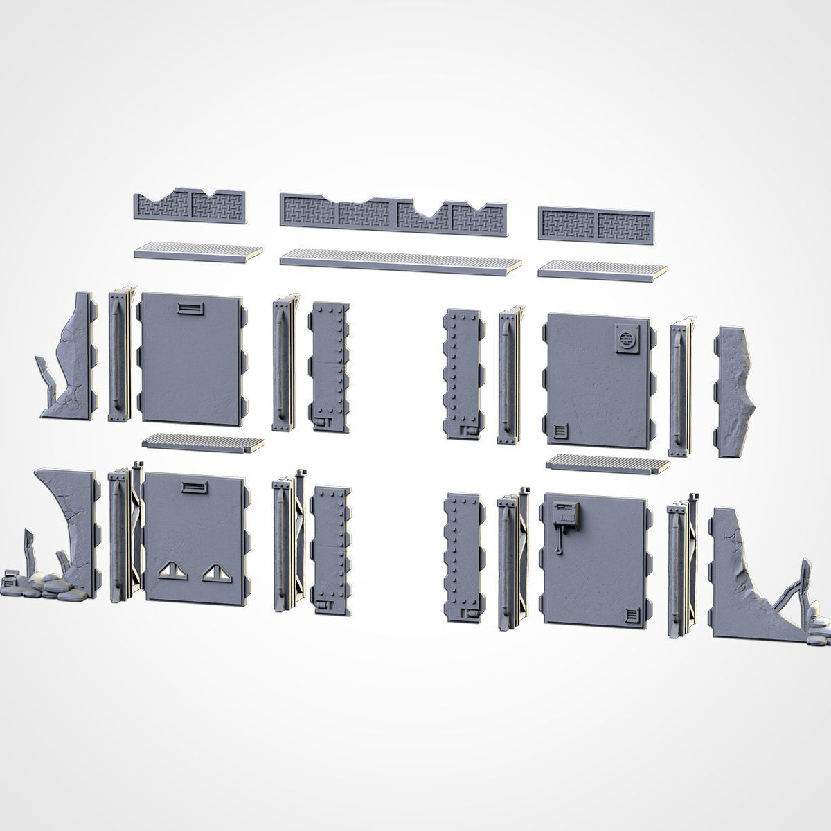 MODULAR DEFENSES 3D print model_8